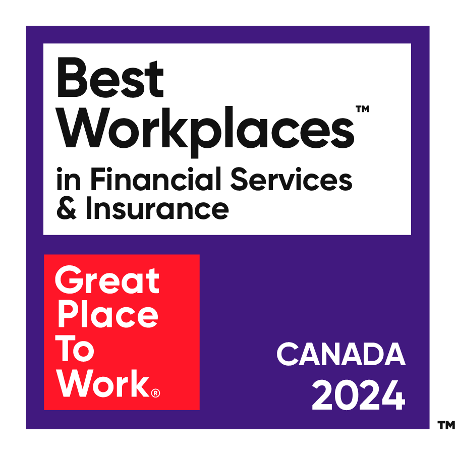 Best Workplaces in Financial Services & Insurance, Great Place to Work Canada 2024